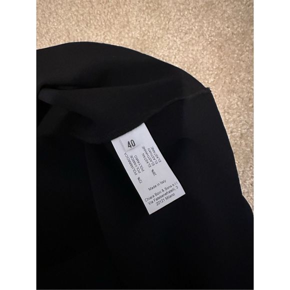 NWT Chiara Boni La Petite Robe Kate Slit-Detail Boatneck Gown $995 - Picture 9 of 11